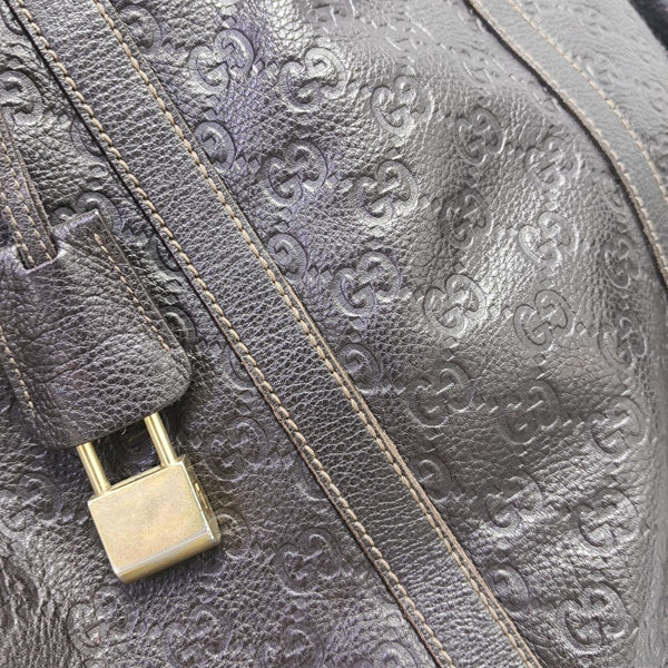Signature Monogram Calfskin Brown