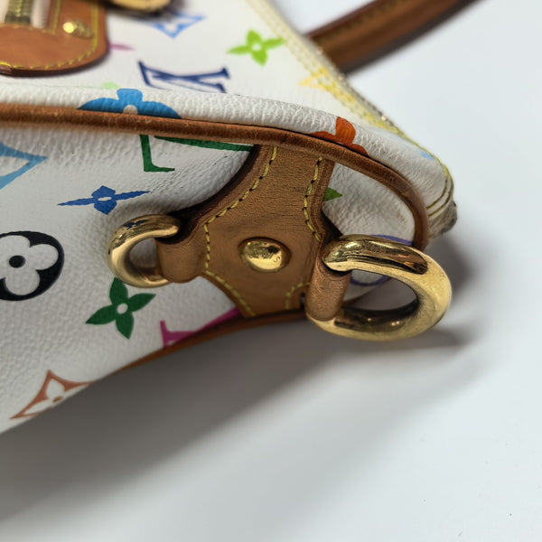 LV × TM RITA Monogram Coated Canvas White