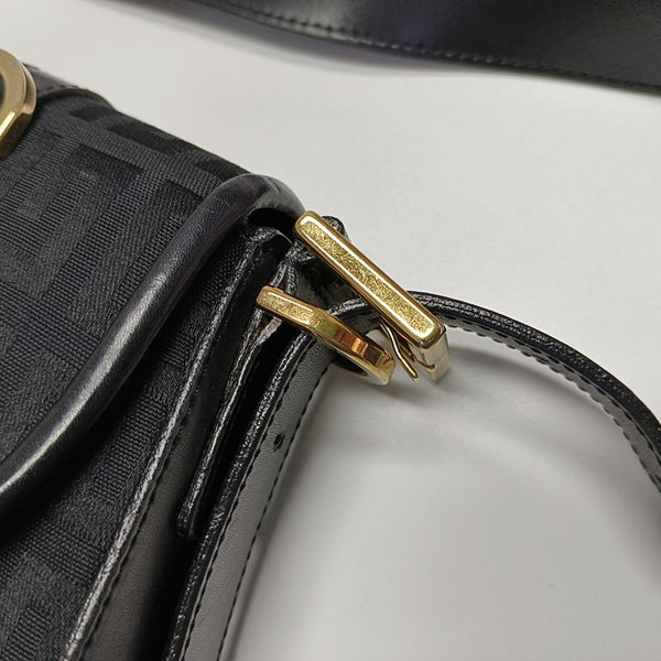 Canvas Shoulder Bag Black