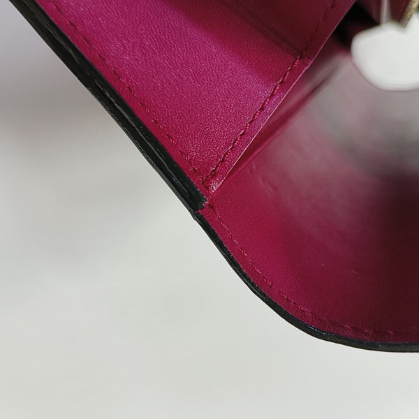 PORTE MONNAIE Patent Leather Red Wallet