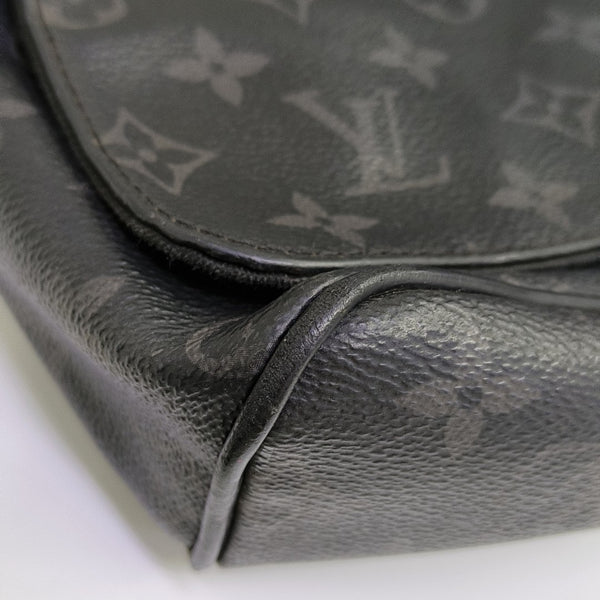 DISTRICT PM Monogram Coated Canvas Black