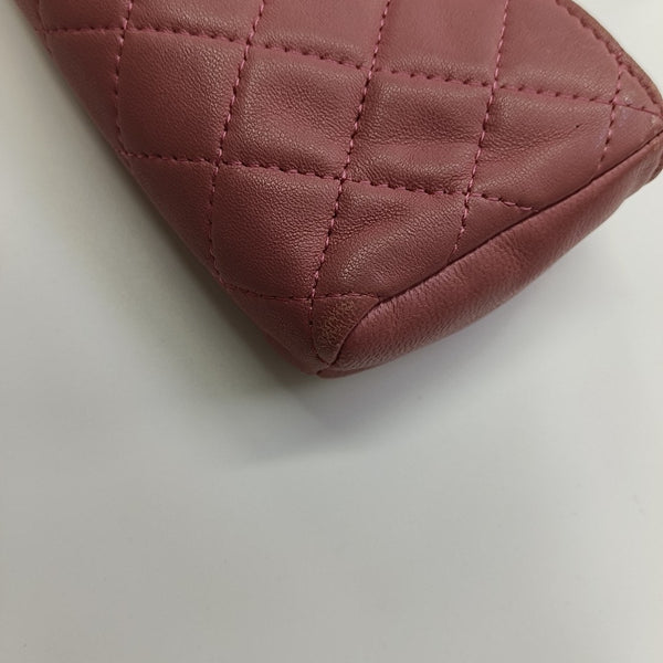 Quilted Lambskin Mini Pink