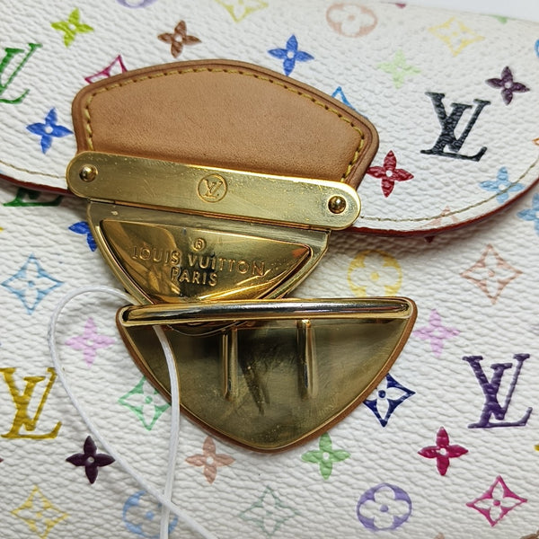 LV × TM KOALA Monogram Coated Canvas White Wallet