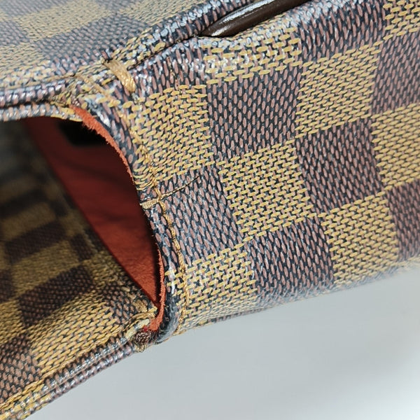 PARIOLI PM Damier Ebene Coated Canvas Brown