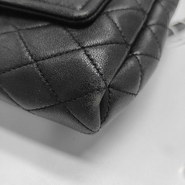 NOLITA Mini Quilted Lambskin Black