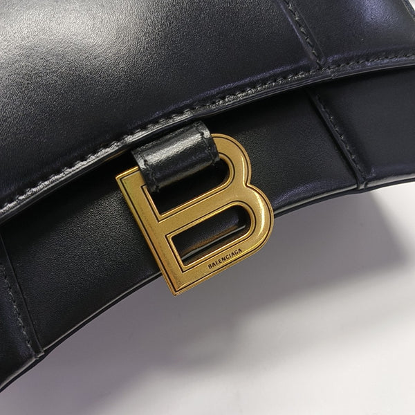 Hourglass XS Calfskin Black