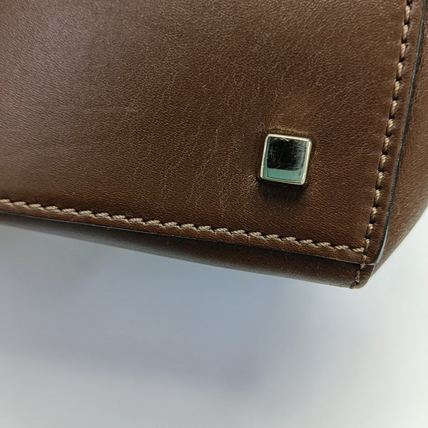 Leather Shoulder Bag Brown