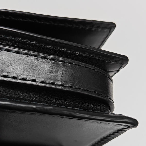 Calfskin Shoulder Bag Black