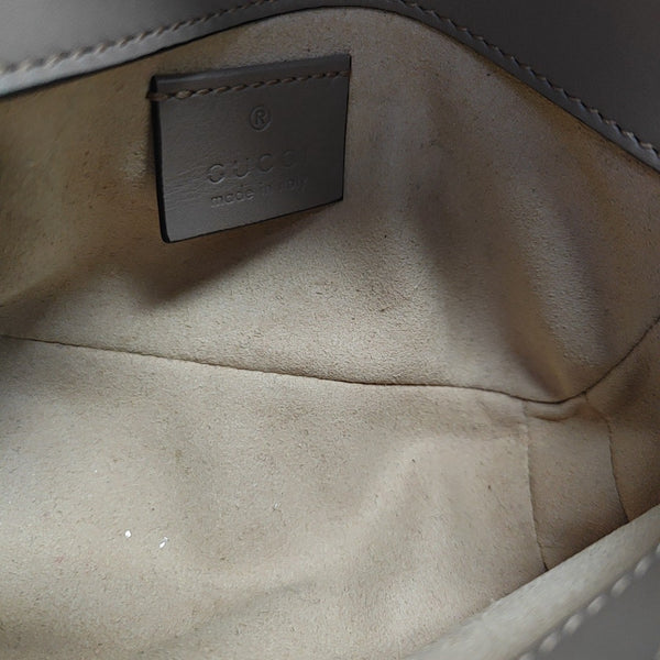 GG Marmont Mini Quilted Calfskin Beige
