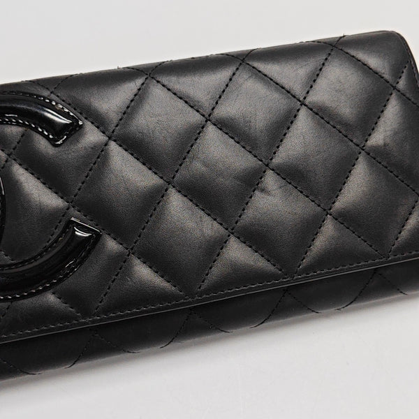 CAMBON Mini Quilted Calfskin Black