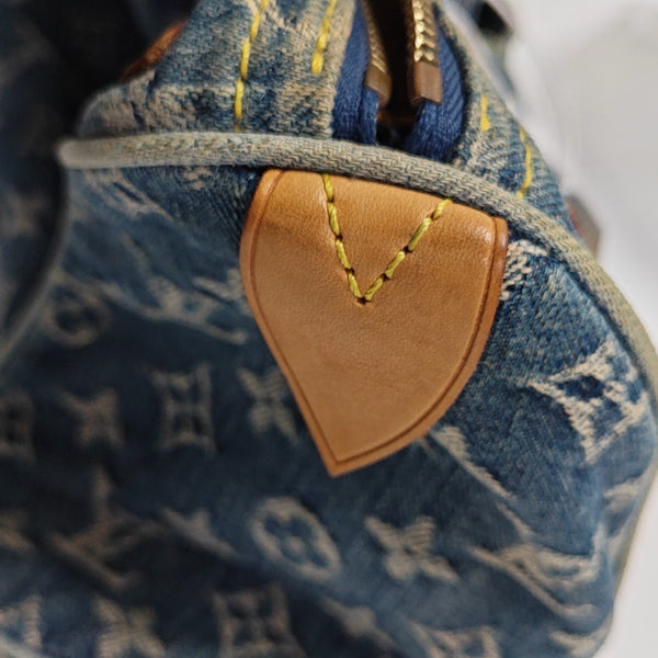 NEO SPEEDY Monogram Denim Blue