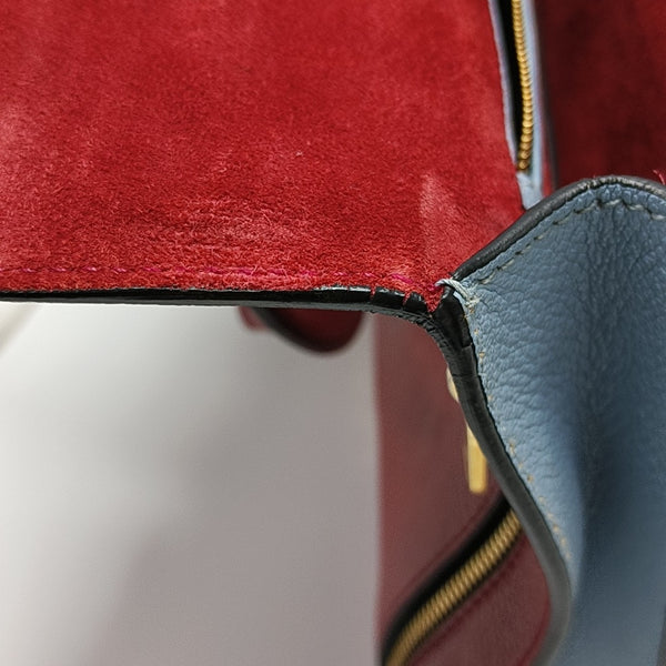 Calfskin Shoulder Bag Multicolor