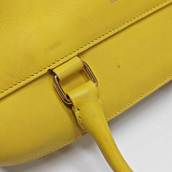 DUFFLE Calfskin Yellow