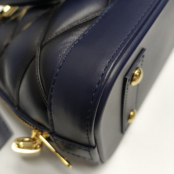 ALMA BB Quilted Lambskin Blue