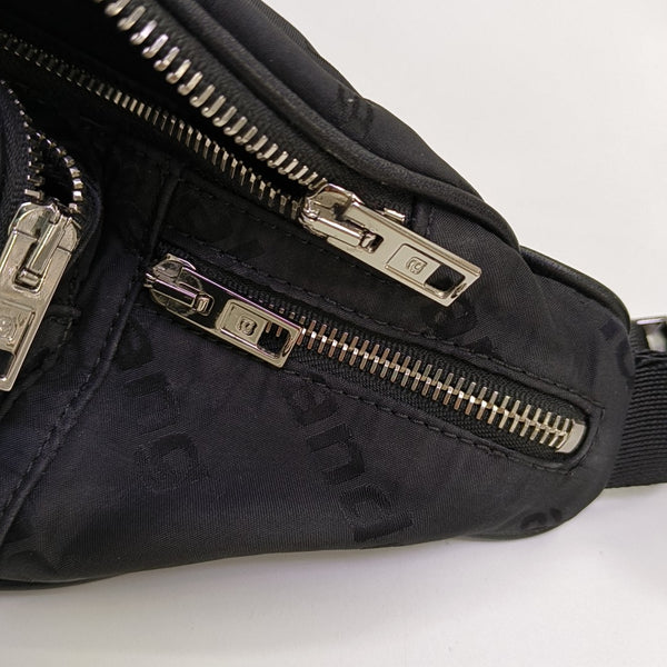 Fabric Belt Bag Black