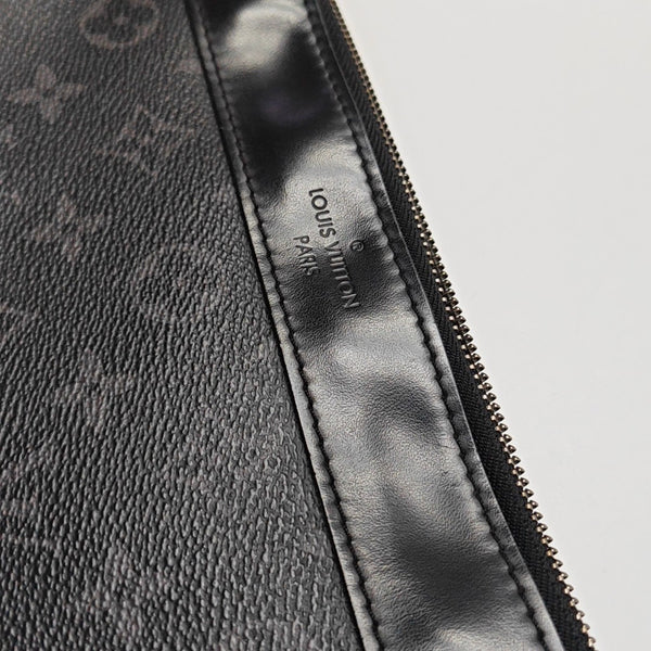 DISCOVERY Monogram Coated Canvas Gray