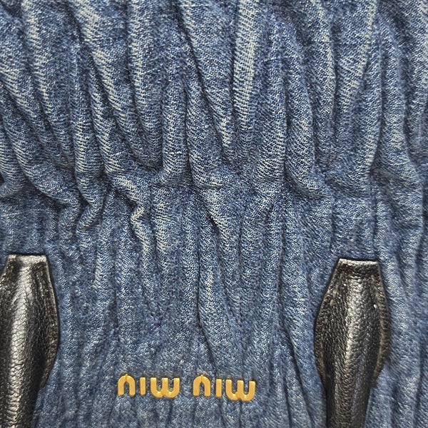 Avenue Quilted Fabric Blue