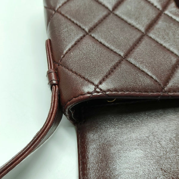 Quilted Lambskin Red