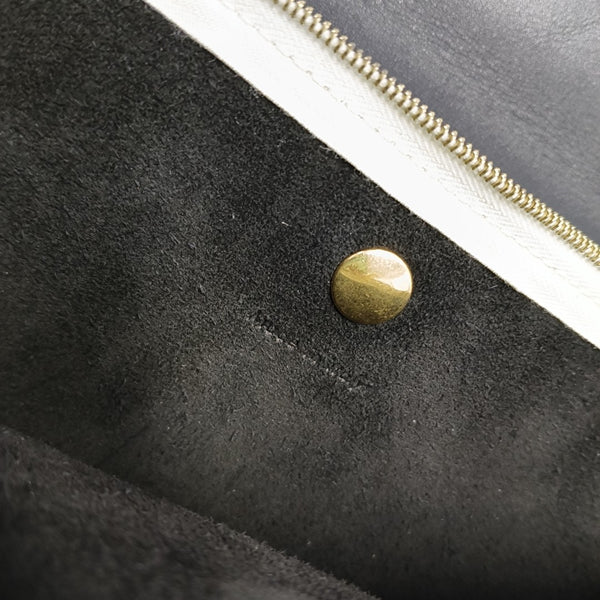 Calfskin Shoulder Bag Black