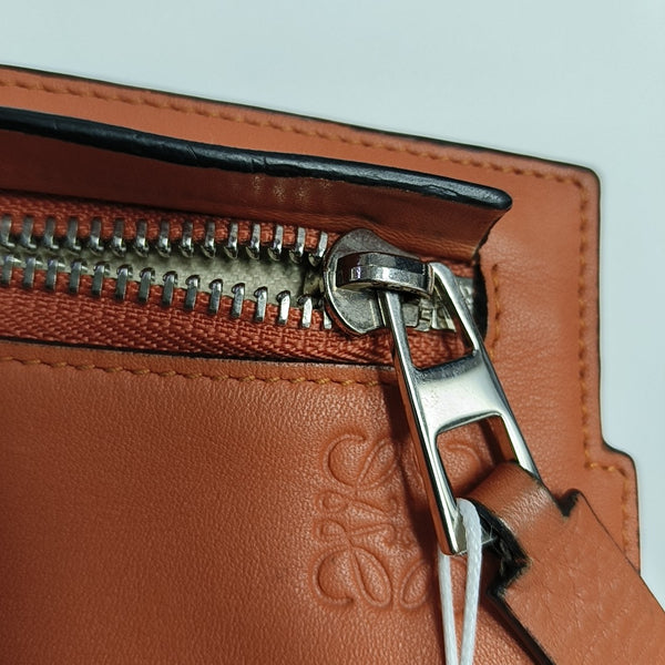 T Pouch Calfskin Orange