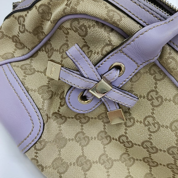 Princy Monogram Canvas Brown