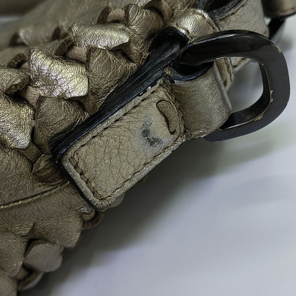 Lambskin Shoulder Bag Beige