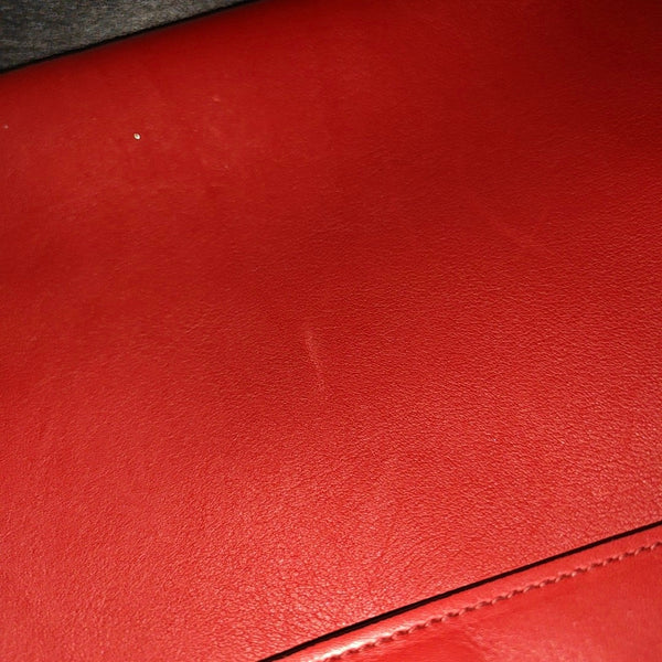 Double Calfskin Red