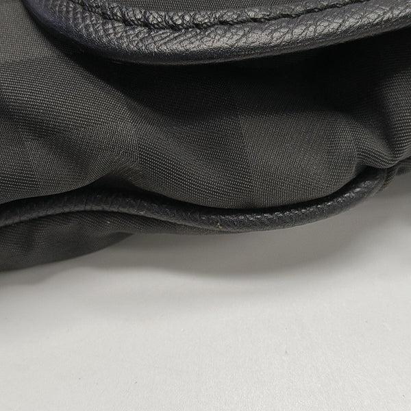 Nylon Shoulder Bag Gray