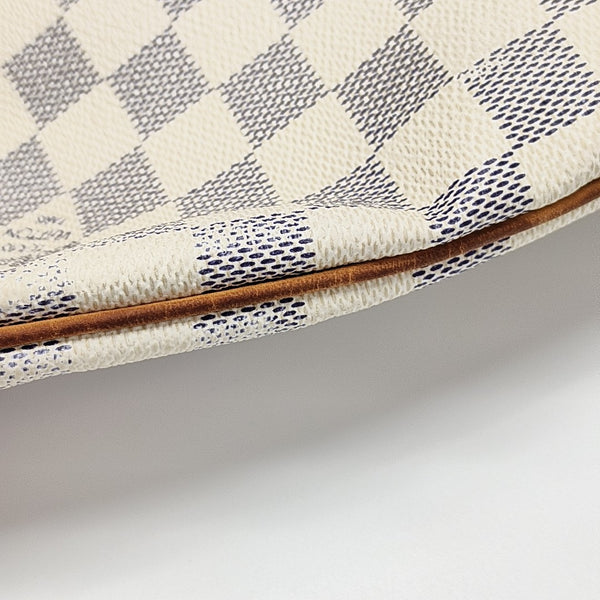 BOSPHORE Damier Azur Coated Canvas White