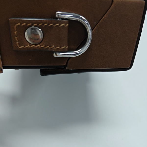 Baguette Trunk Calfskin Brown