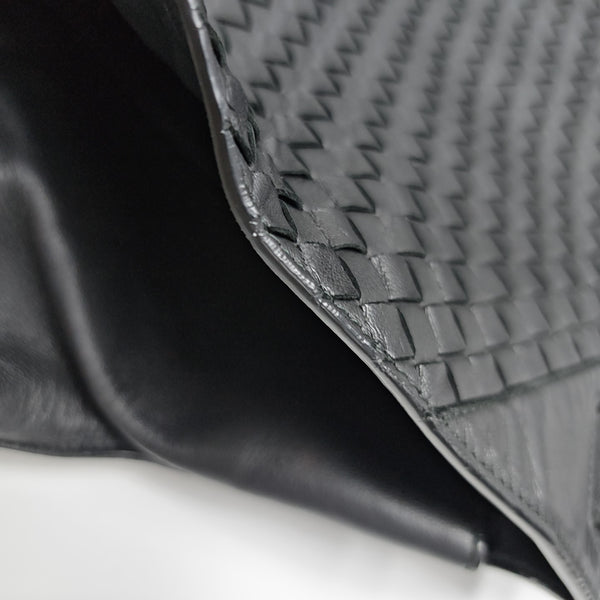 Calfskin Shoulder Bag Black