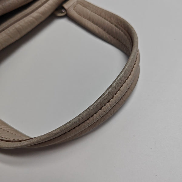 Calfskin Top Handle Bag Pink
