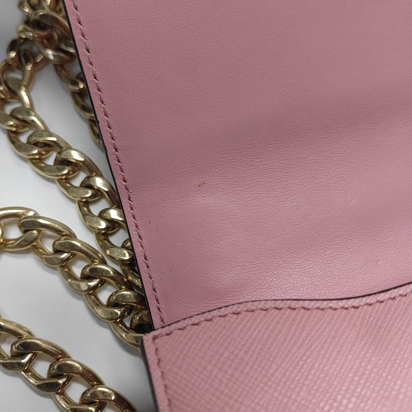 Bauletto Saffiano Calfskin Red