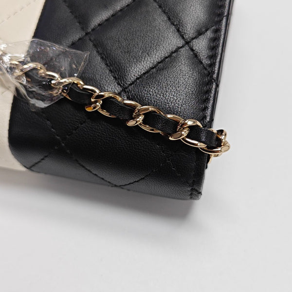 WOC Quilted Lambskin Black