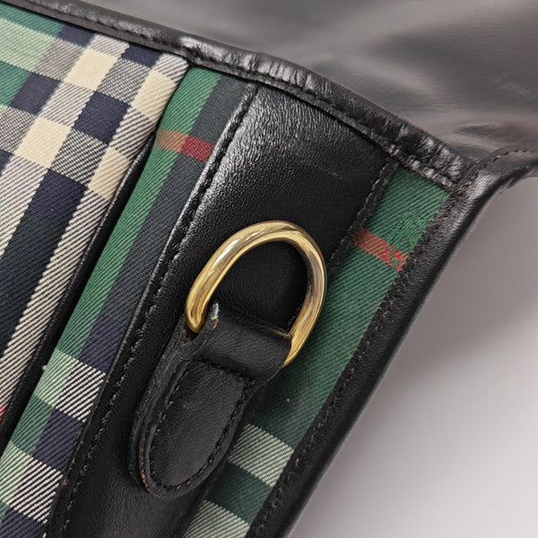 Fabric Shoulder Bag Green