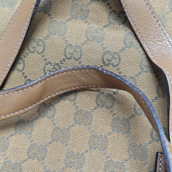 Monogram Canvas Tote Bag Yellow