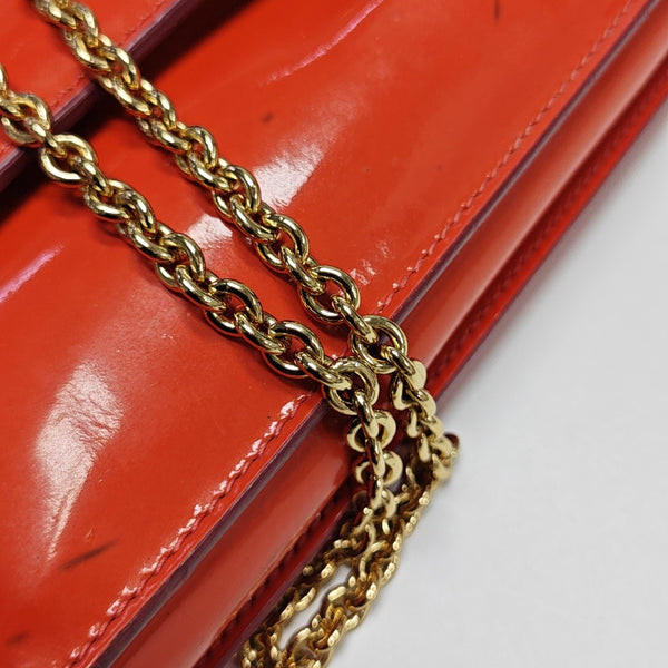 Ginny Patent Leather Orange
