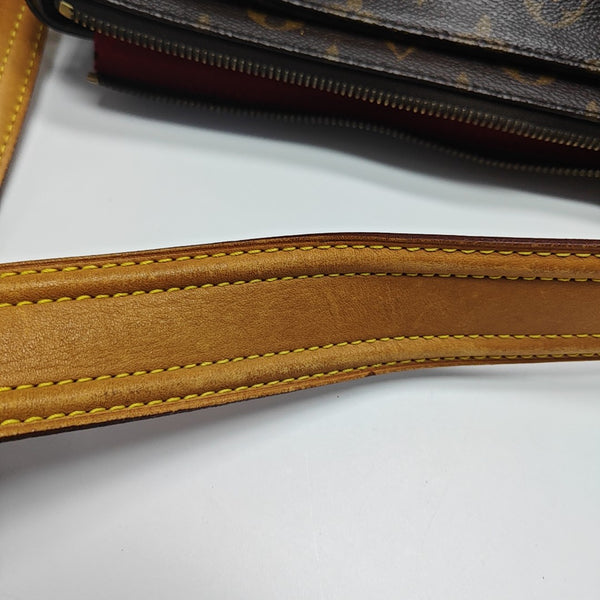 VIVA CITE Monogram Coated Canvas Brown