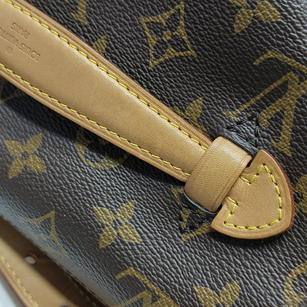 BUMBAG Monogram Coated Canvas Brown