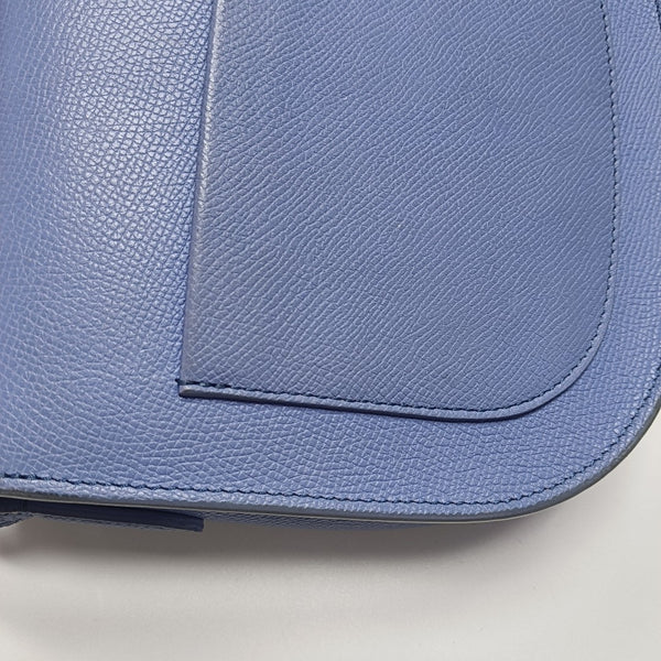 TROTTEUR Small Calfskin Blue