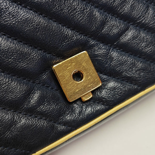 GG Marmont Medium Quilted Calfskin Multicolor