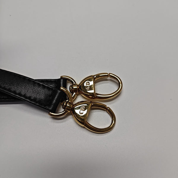 Lady Dior Medium Cannage Lambskin Black