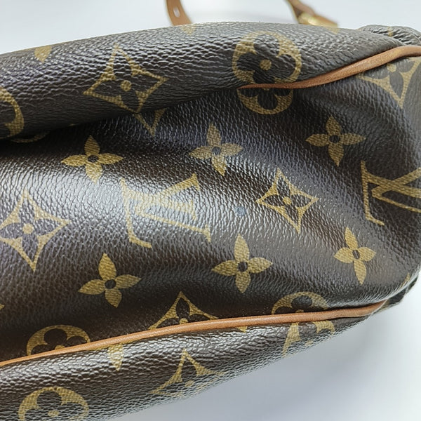TULUM GM Monogram Coated Canvas Brown