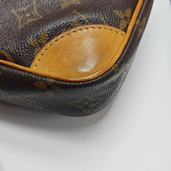 DANUBE Monogram Coated Canvas Brown