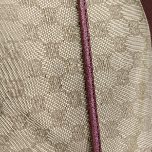 Monogram Canvas Top Handle Bag Brown
