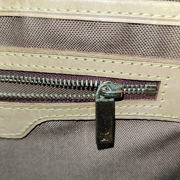 VINTAGE VAVIN GM Monogram Coated Canvas Brown