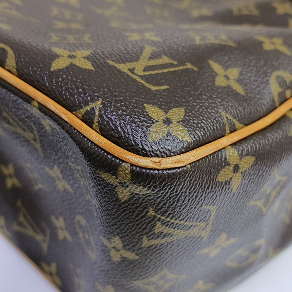 BATIGNOLLES MM Monogram Coated Canvas Brown
