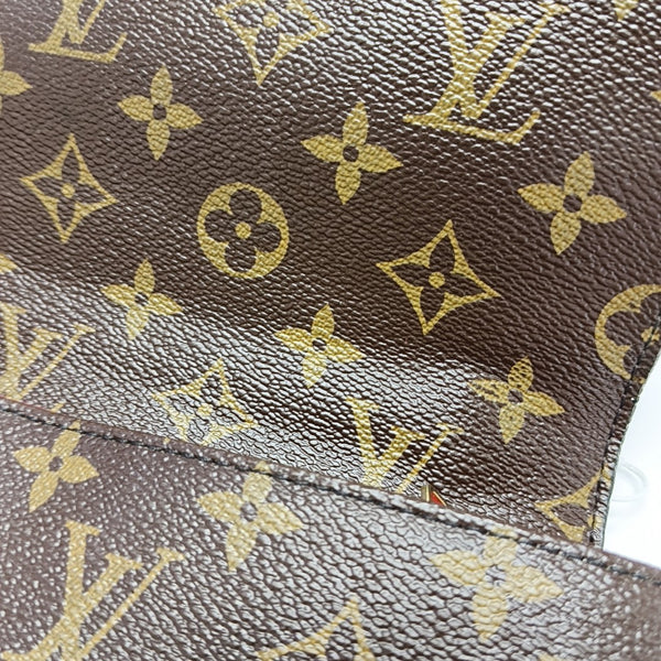 SAINT PLACIDE Monogram Coated Canvas Brown