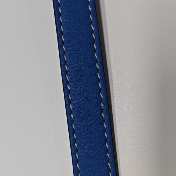 Calfskin Tote Bag Mini Blue