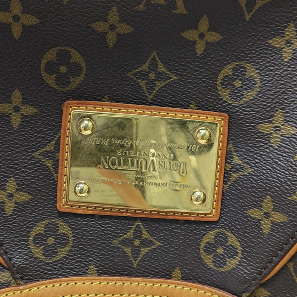 VINTAGE THAMES GM Monogram Coated Canvas Brown